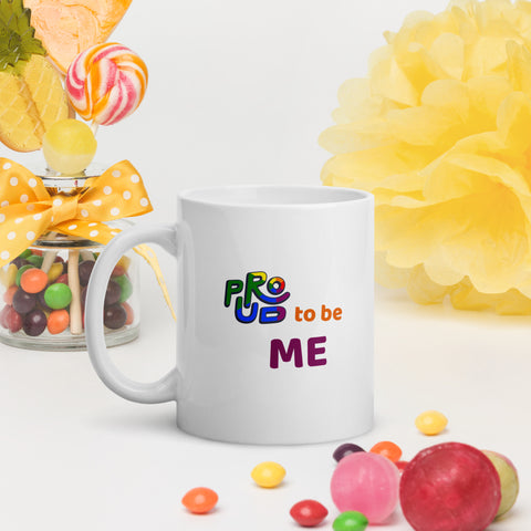 Image of White glossy mug