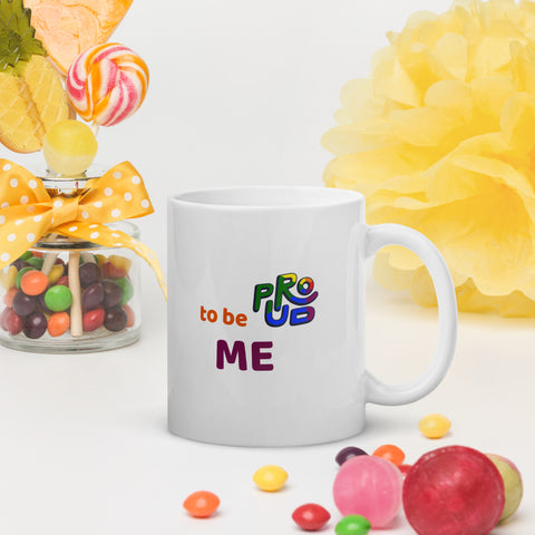 Image of White glossy mug