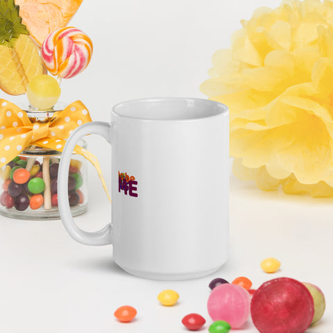 Image of White glossy mug