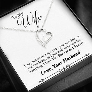 Wife! love heart pendant